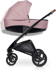 Дитячий візочок 2 в 1 Riko XD Black Edition 03 Energy Pink